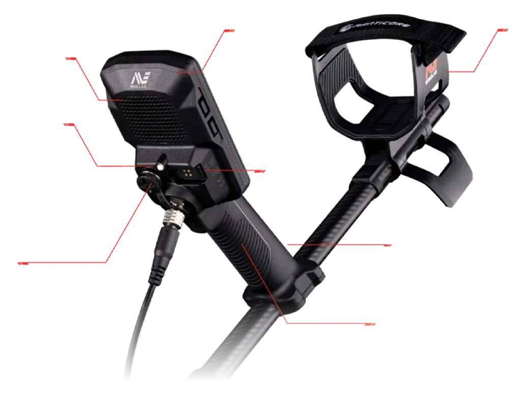 Niğde Minelab Manticore - Kontrol paneli