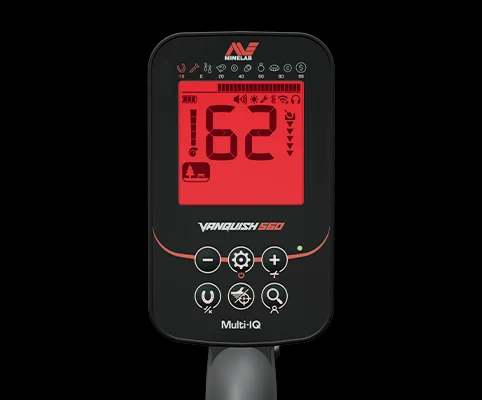 Niğde Minelab Vanquish 560 Pro Pack - VANQUISH ekran ve saha kontrolü